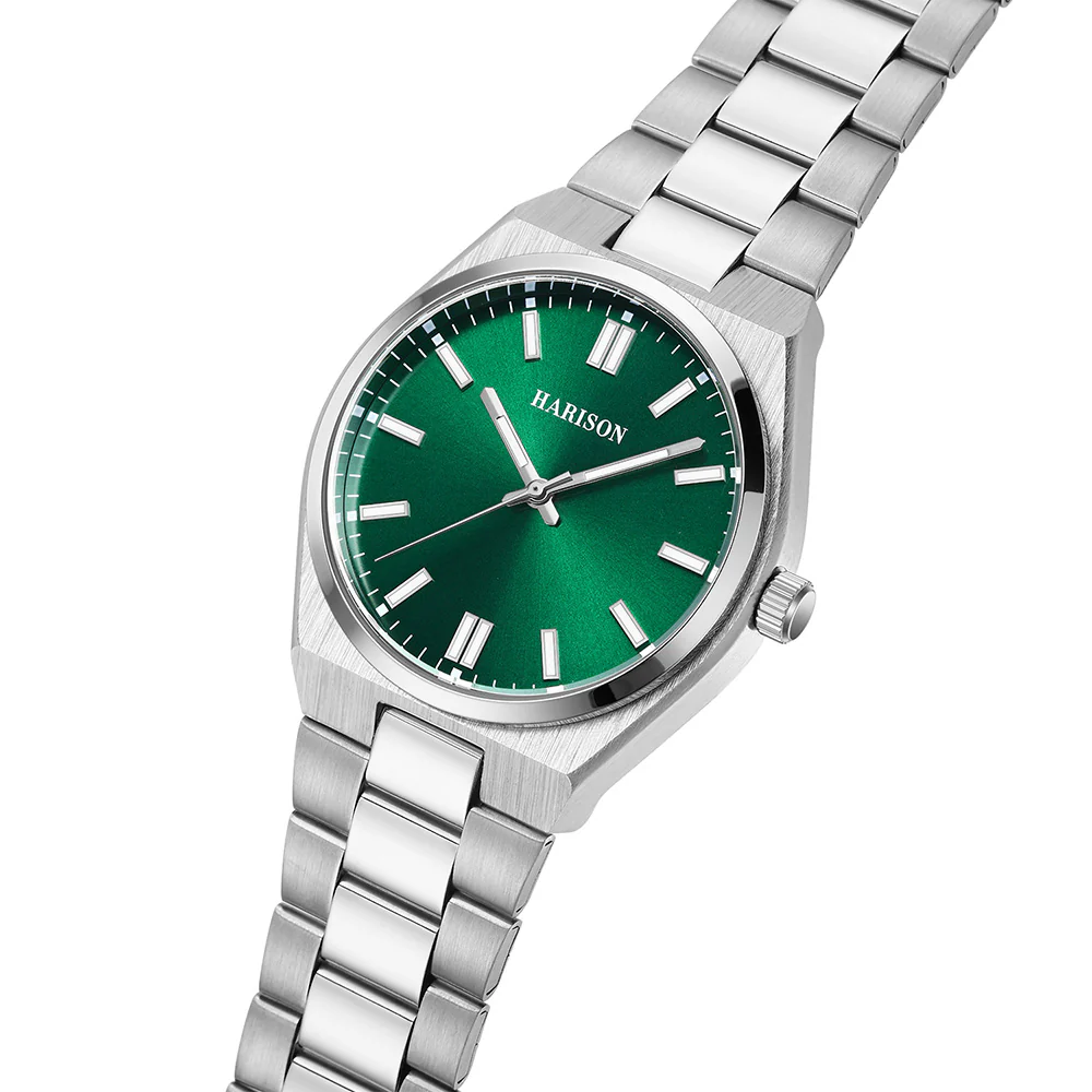 Harison Cruz XM571-N 42mm Stainless Steel Watch - Image 2