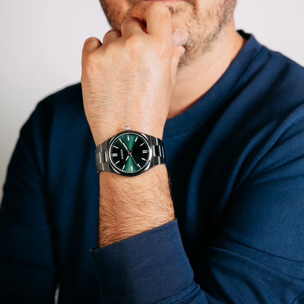 Harison Cruz XM571-N 42mm Stainless Steel Watch - Image 3