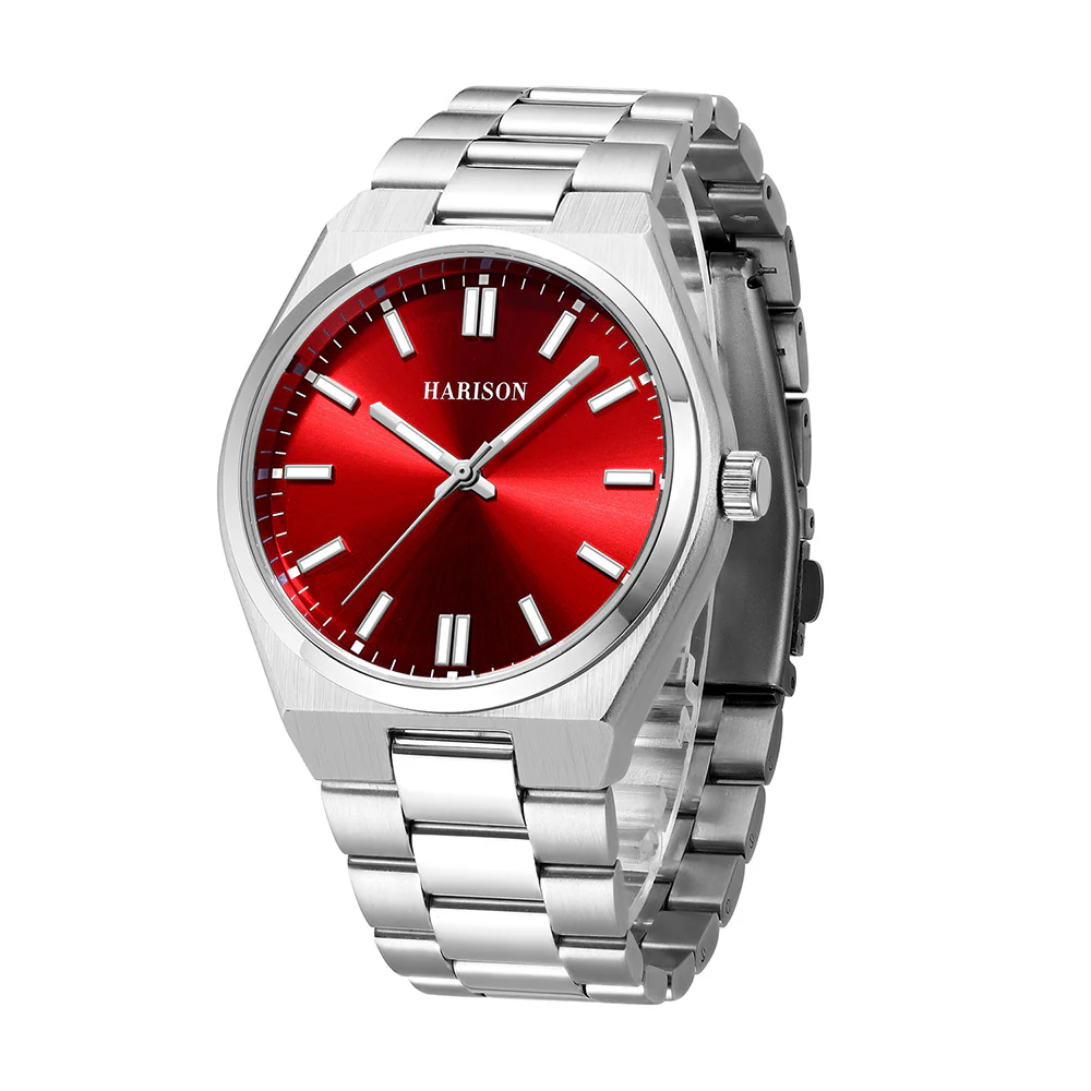 Harison Cruz XM571-R 42mm Stainless Steel Watch - Image 2