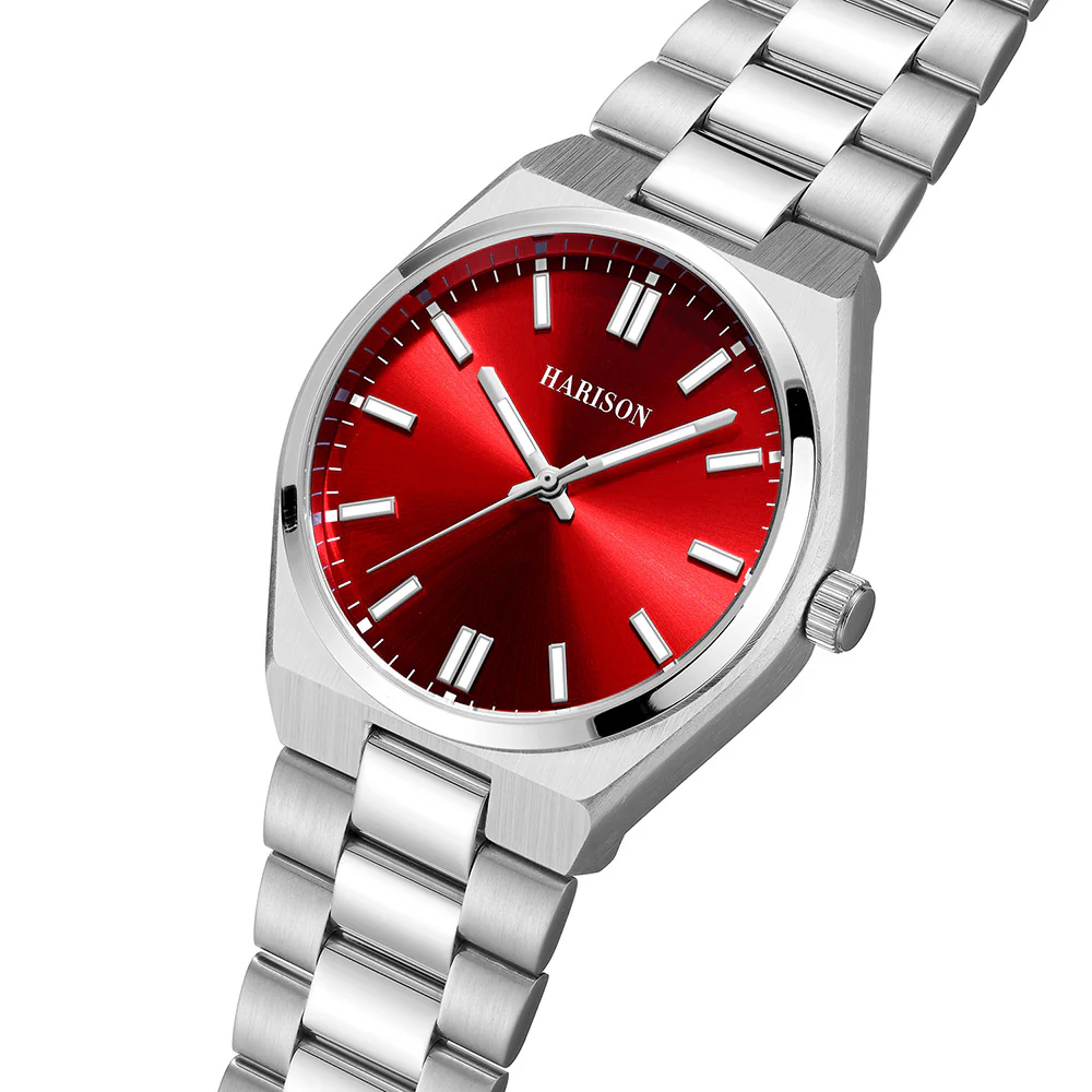 Harison Cruz XM571-R 42mm Stainless Steel Watch - Image 3