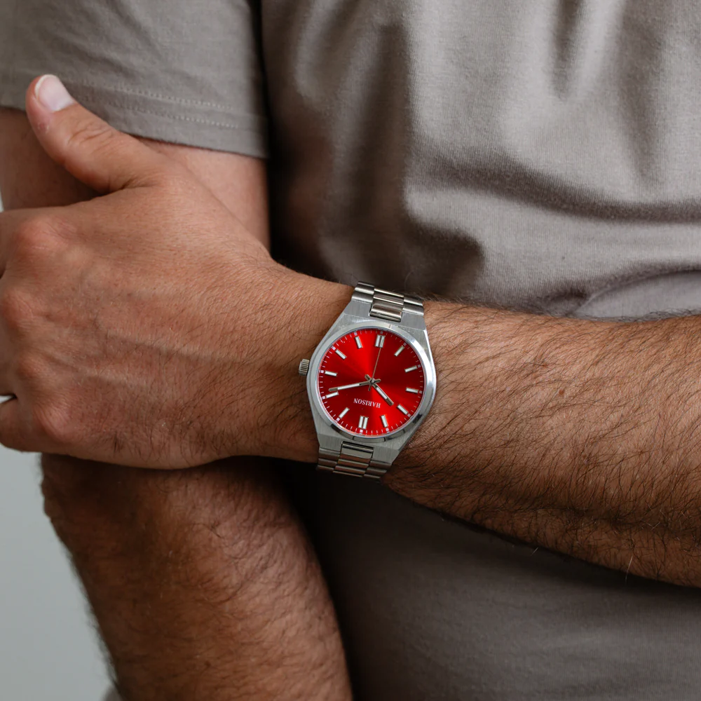 Harison Cruz XM571-R 42mm Stainless Steel Watch - Image 4