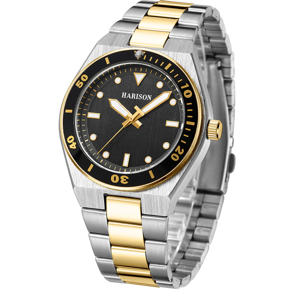 Harison Luis XM577-1 42mm Two-Tone Stainless Steel Watch - Image 2