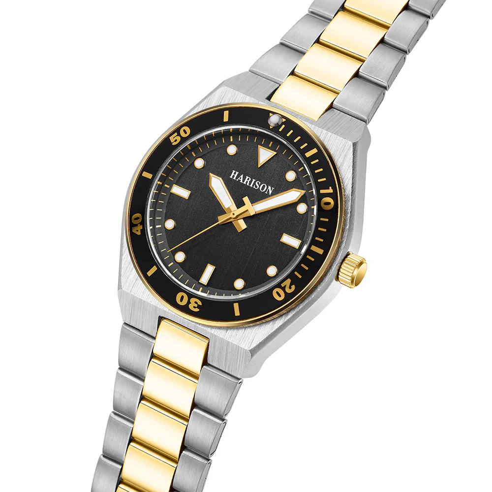 Harison Luis XM577-1 42mm Two-Tone Stainless Steel Watch - Image 3
