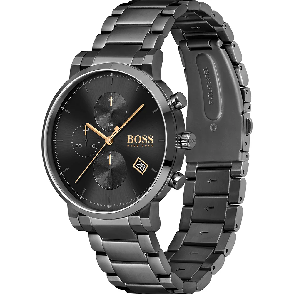 Hugo Boss 1513780 Integrity Black Stainless Steel Mens Watch - Image 2