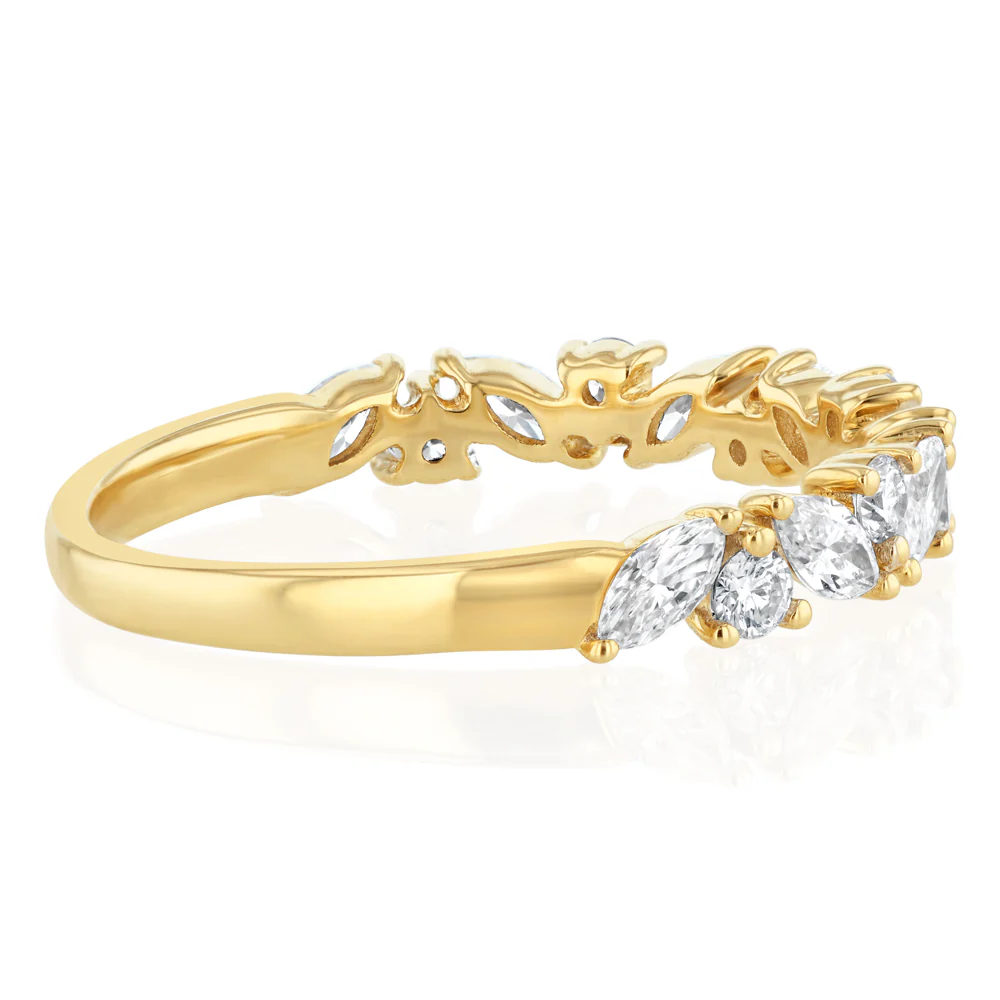 Luminesce Lab Grown 0.60 Carat Diamond Ring in 9ct Yellow Gold - Image 2