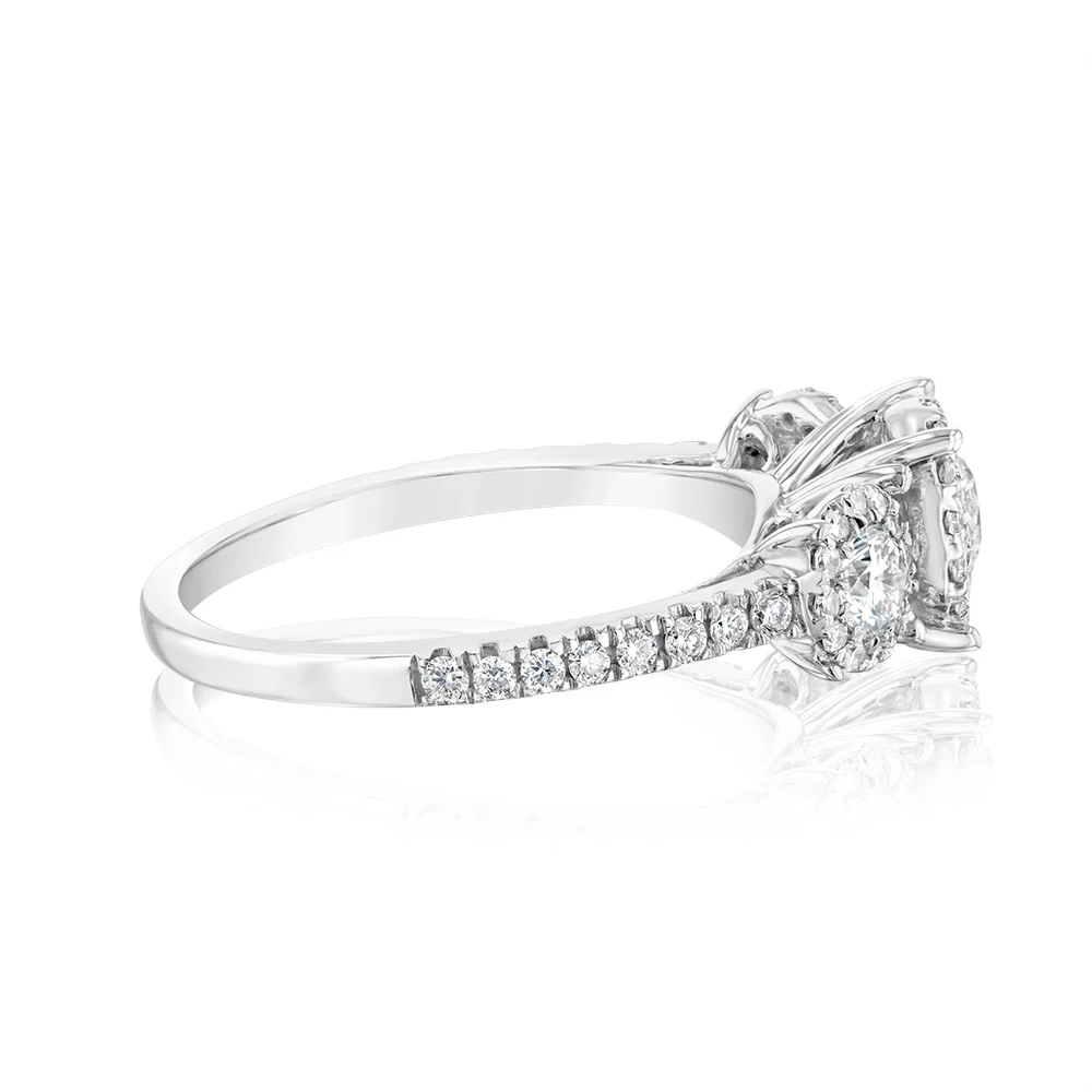 Luminesce Lab Grown 0.95 Carat Diamond Ring in 10ct Gold. - Image 2