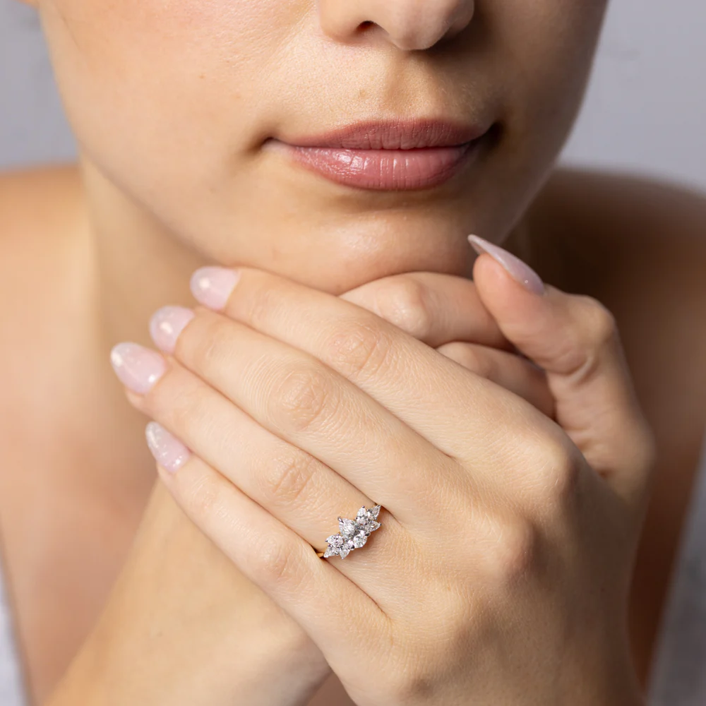 Luminesce Lab Grown 0.95 Carat Diamond Ring in 9ct Yellow Gold - Image 3