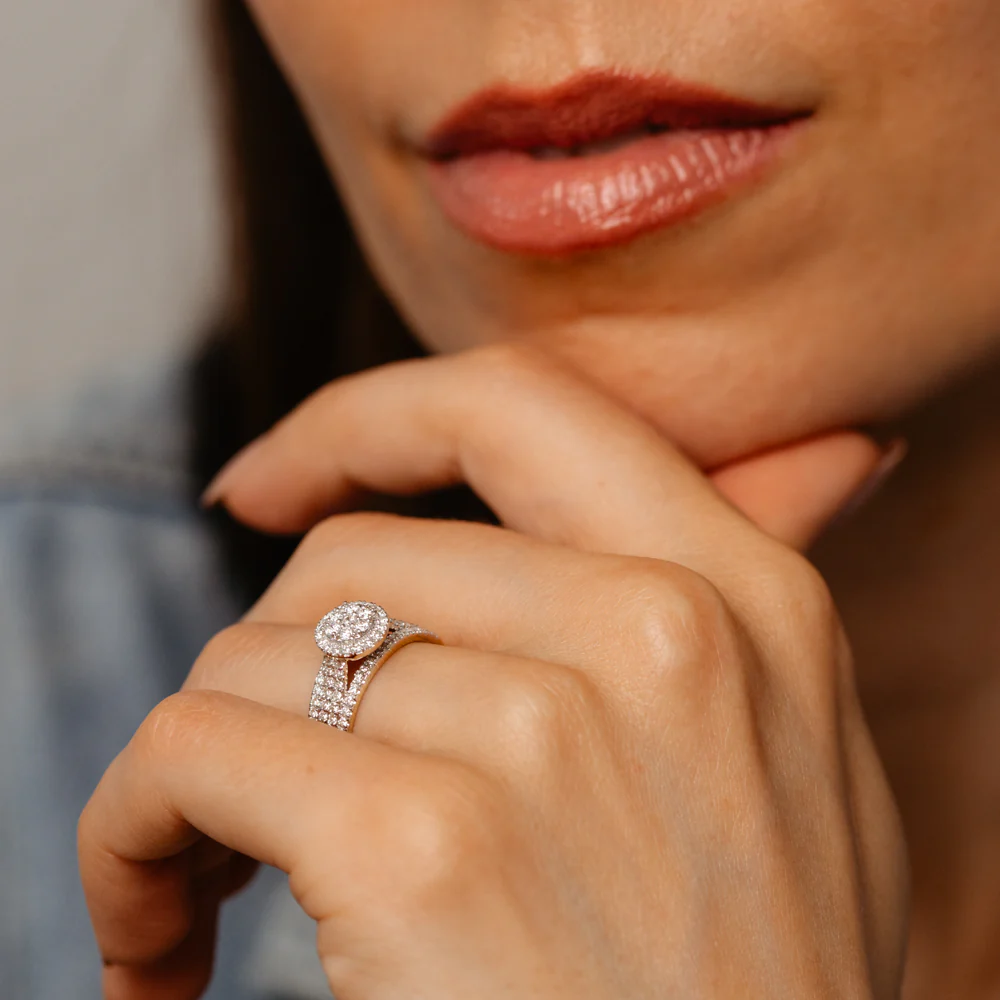 Luminesce Lab Grown 1/2 Carat Diamond Ring in 9ct Yellow Gold - Image 7