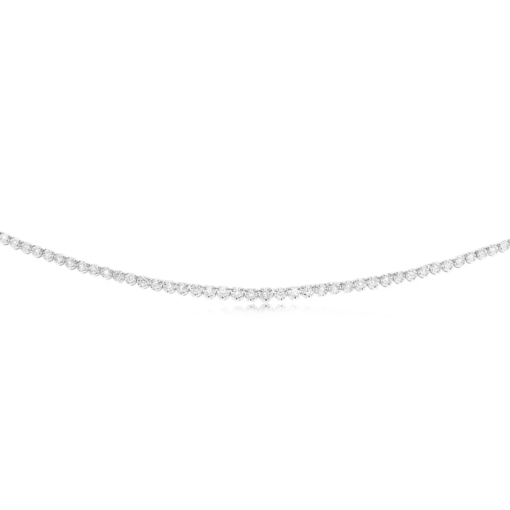 Luminesce Lab Grown 1/2 Carat Diamonds Necklace in Sterling Silver - Image 2