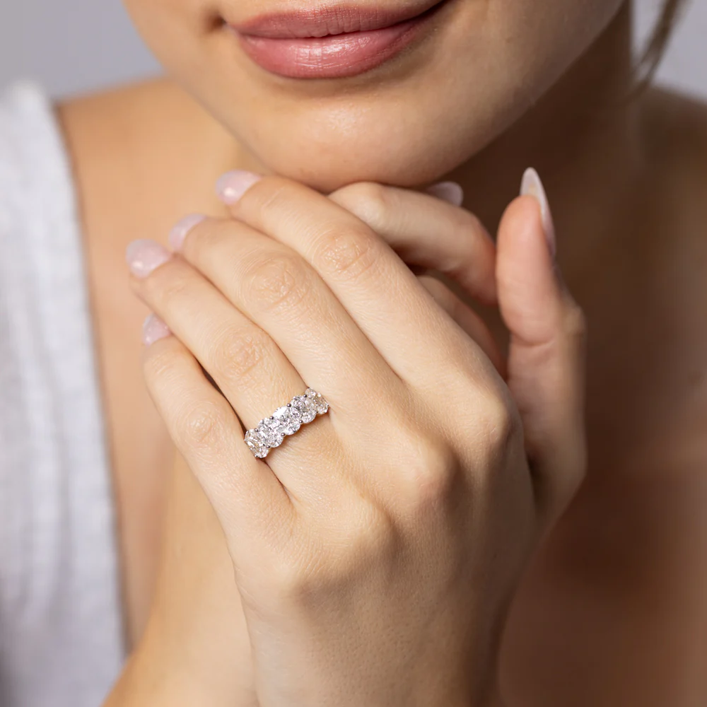 Luminesce Lab Grown 1.50 Carats Diamond Ring in 9ct Yellow Gold - Image 3