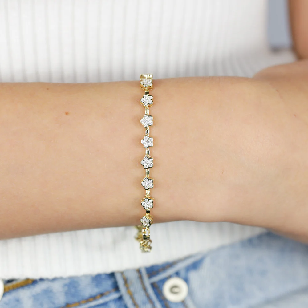 Luminesce Lab Grown 1.9 Carat Diamond 18cm Bracelet in 9ct Yellow Gold - Image 5