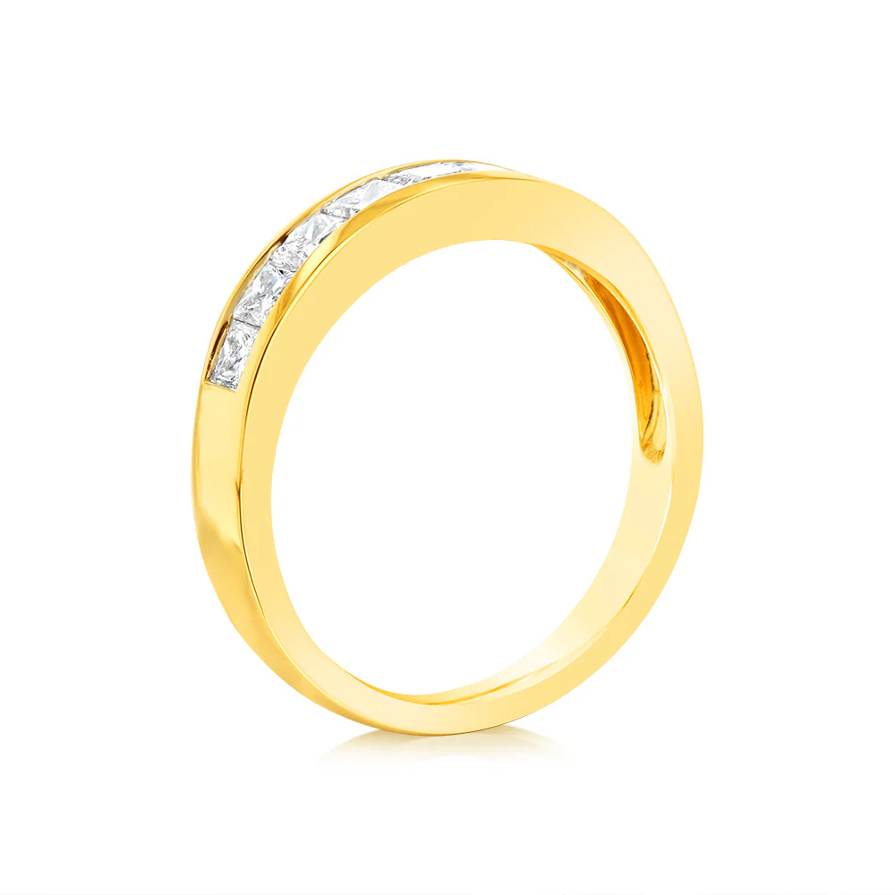 Luminesce Lab Grown 18ct Yellow Gold 0.70 Carat Diamond Wedder Ring - Image 3