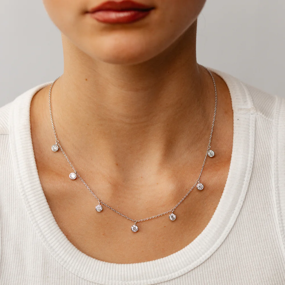 Luminesce Lab Grown 2.50 Carat Diamond Pendant 45cm Necklace in Sterling Silver - Image 3