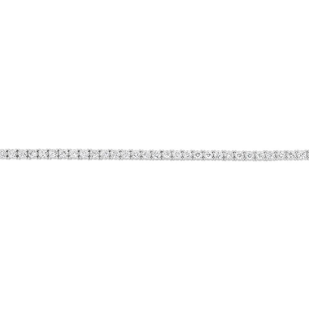 Luminesce Lab Grown 3 Carat Diamond Tennis Bracelet in 9ct Yellow Gold - Image 2
