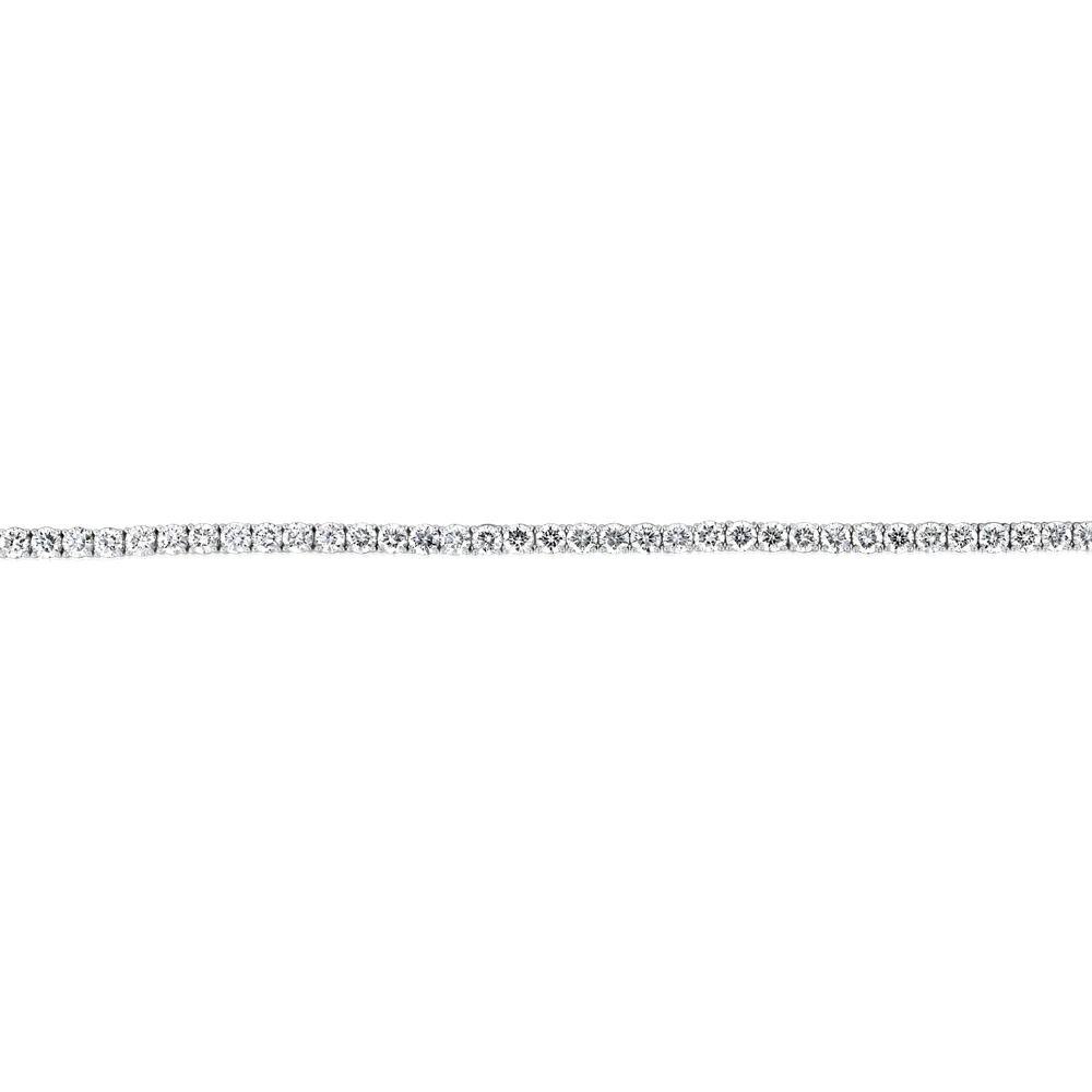 Luminesce Lab Grown 5 Carat Diamond Tennis Bracelet in 9ct Yellow Gold - Image 2