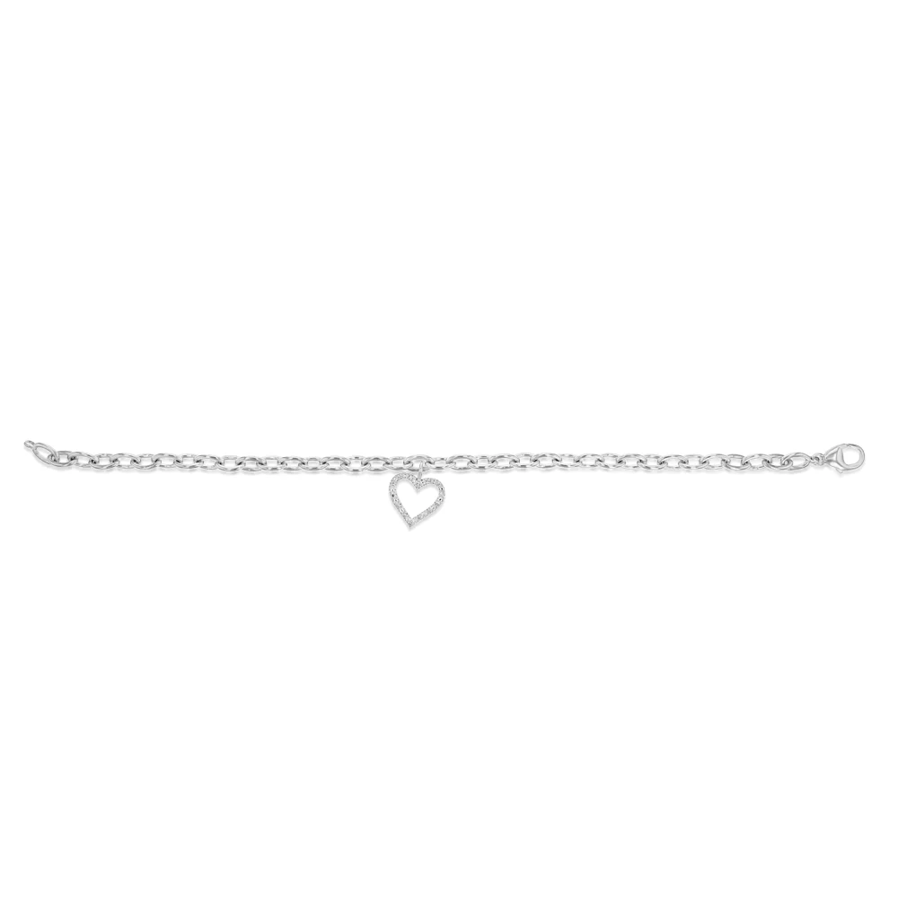 Luminesce Lab Grown Diamond Bracelet in Sterling Silver - Image 2