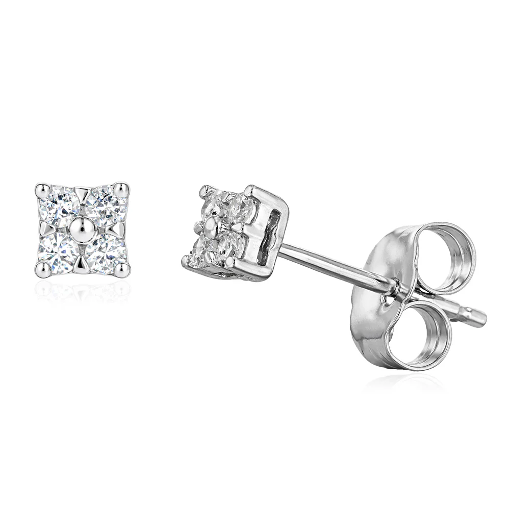 Luminesce Lab Grown Diamond Earring in Sterling Silver - Image 2