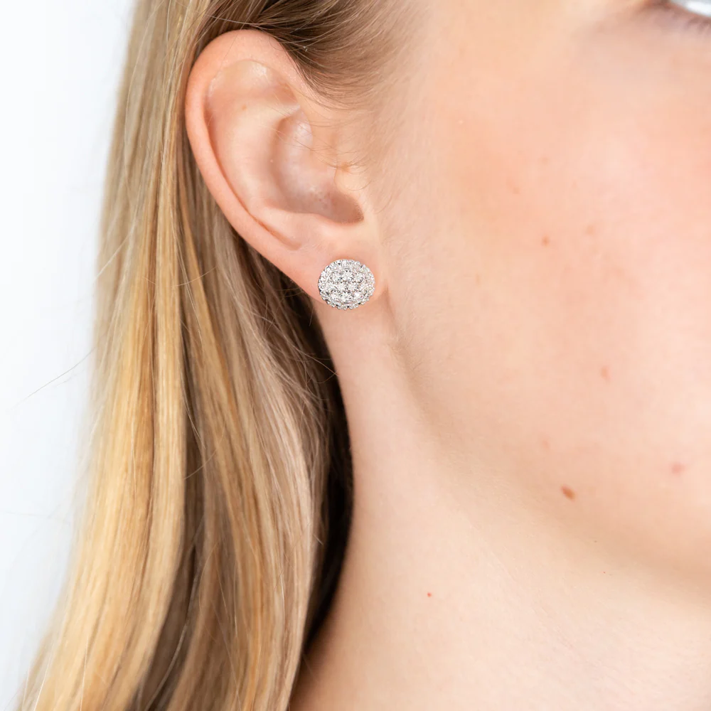 Luminesce Lab Grown Diamond Earrings in 9ct Yellow Gold - Image 2