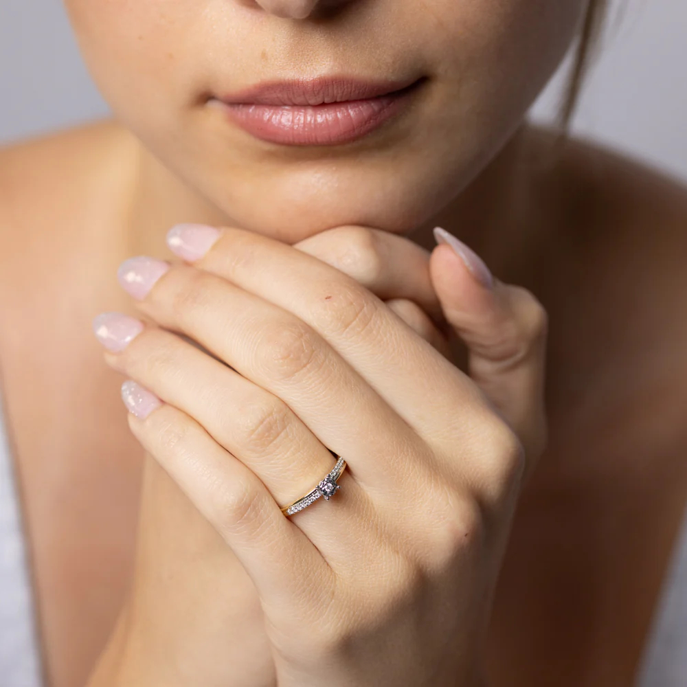 Luminesce Lab Grown Diamond Ring in 9ct Yellow Gold - Image 3