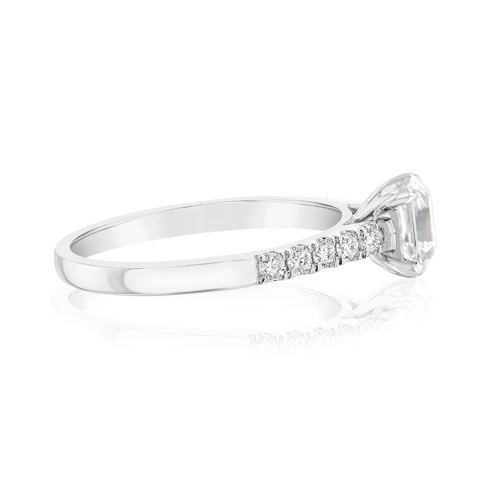 Luminesce Lab Grown Platinum 1.2 Carat Diamond Ring - Image 2