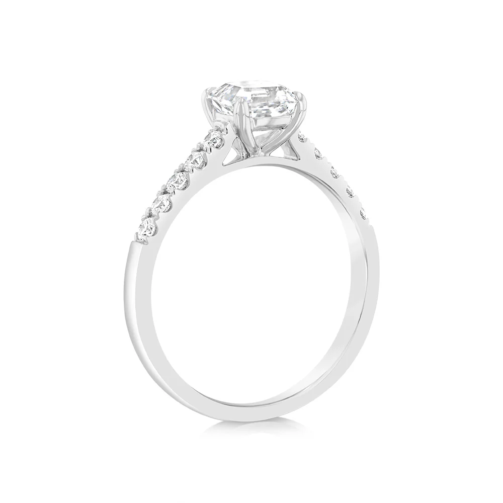 Luminesce Lab Grown Platinum 1.2 Carat Diamond Ring - Image 3