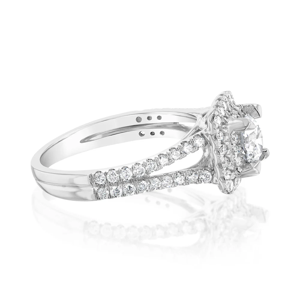 Luminesce Lab Grown Platinum 1.2 Carat Diamond Ring - Image 2