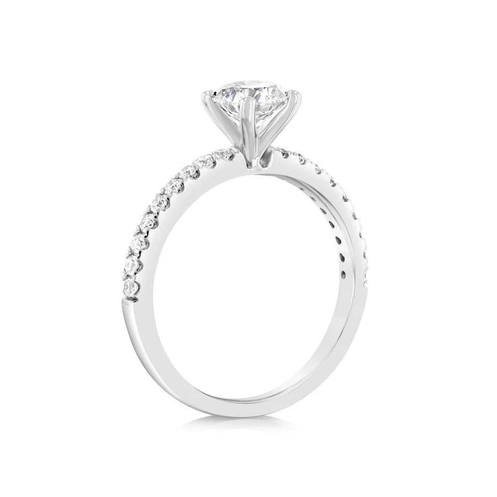 Luminesce Lab Grown Platinum 1 Carat Diamond Ring - Image 3