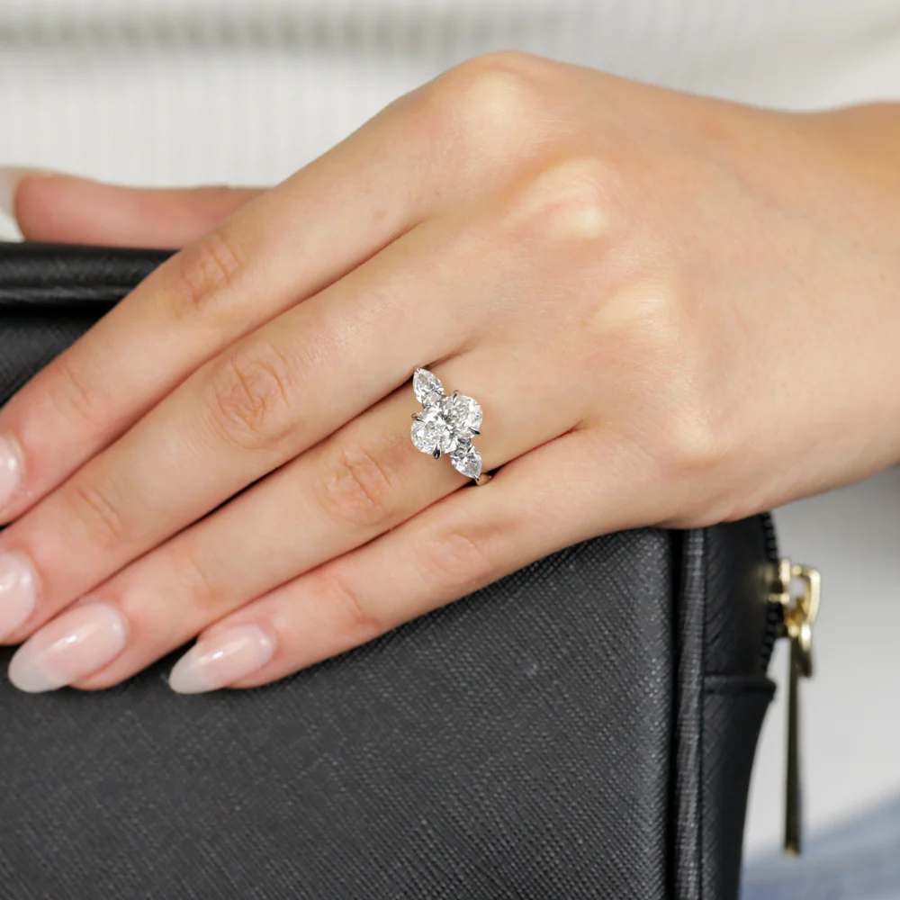 Luminesce Lab Grown Platinum 2.6 Carat Diamond Ring - Image 5