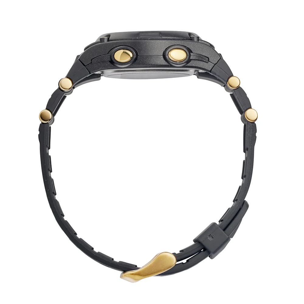 Maxum X2214L1 Black and Gold Digital Unisex Watch - Image 4