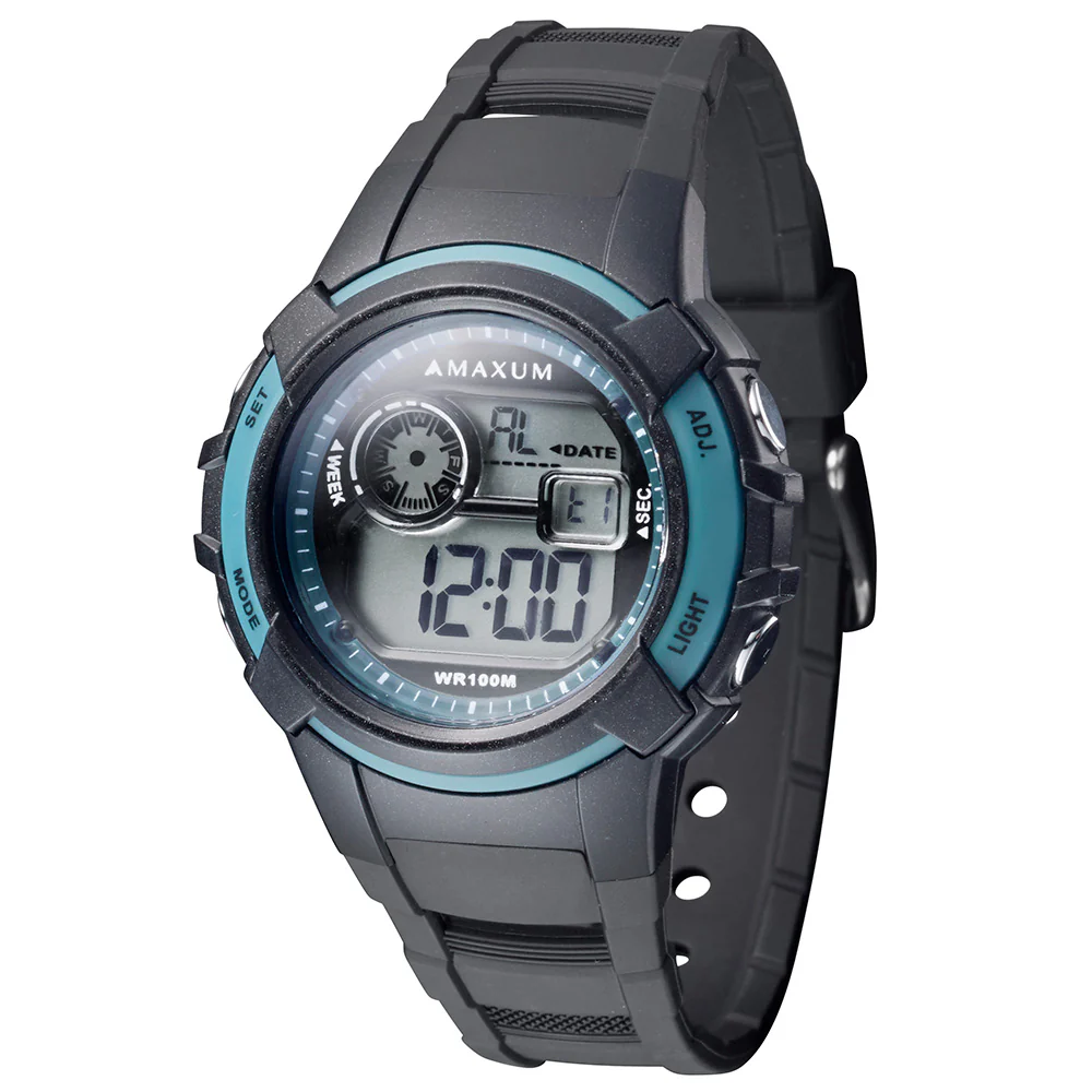 Maxum X2276L1 Button Display Unisex Watch - Image 2