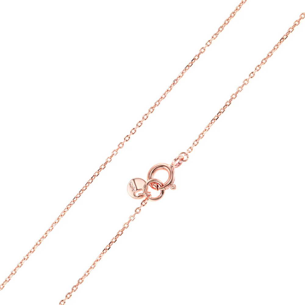 Michael Kors 14ct Rose Gold Plated Heart Pendant On Chain - Image 4