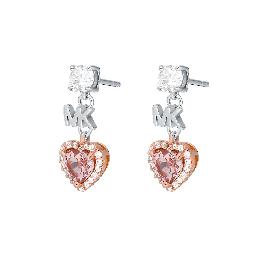 Michael Kors Double Tone Gold Plated Sterling Silver Premium Stud Earring - Image 3