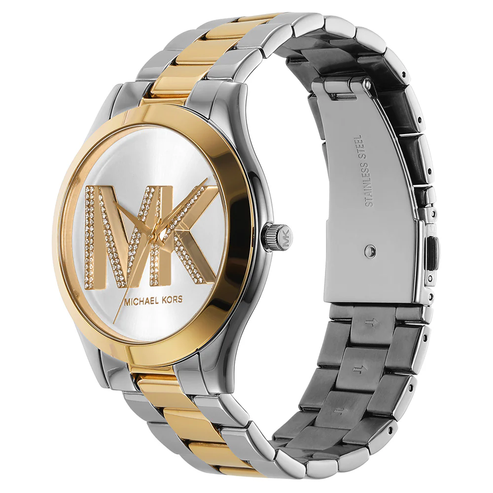 Michael Kors MK4735 Slim Runway Two Tone Ladies Watch - Image 3