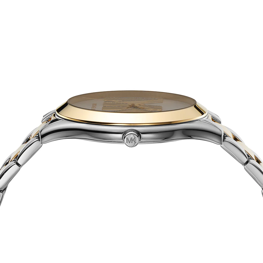 Michael Kors MK4735 Slim Runway Two Tone Ladies Watch - Image 4