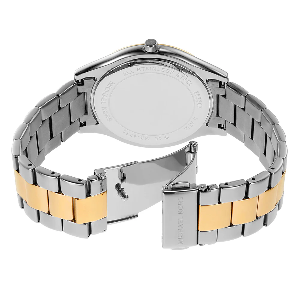 Michael Kors MK4735 Slim Runway Two Tone Ladies Watch - Image 5