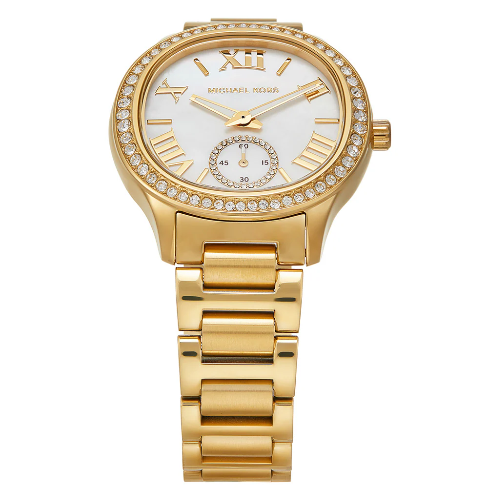 Michael Kors MK4805 Sage Gold Tone Ladies Watch - Image 2