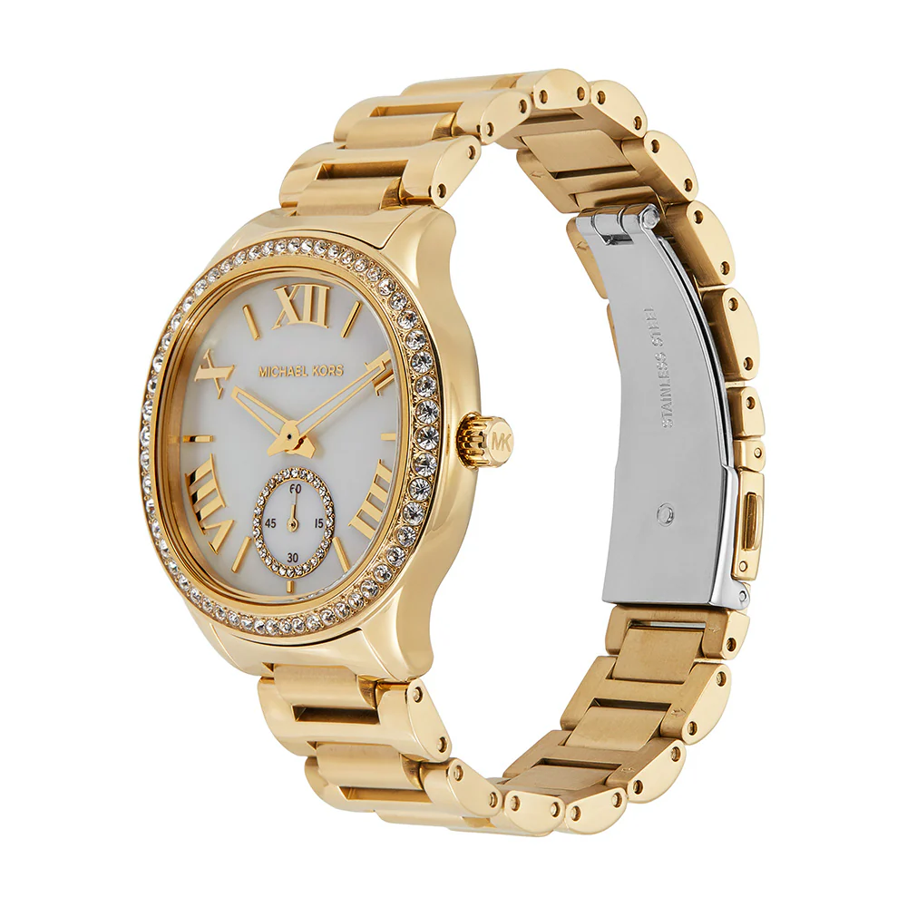 Michael Kors MK4805 Sage Gold Tone Ladies Watch - Image 3