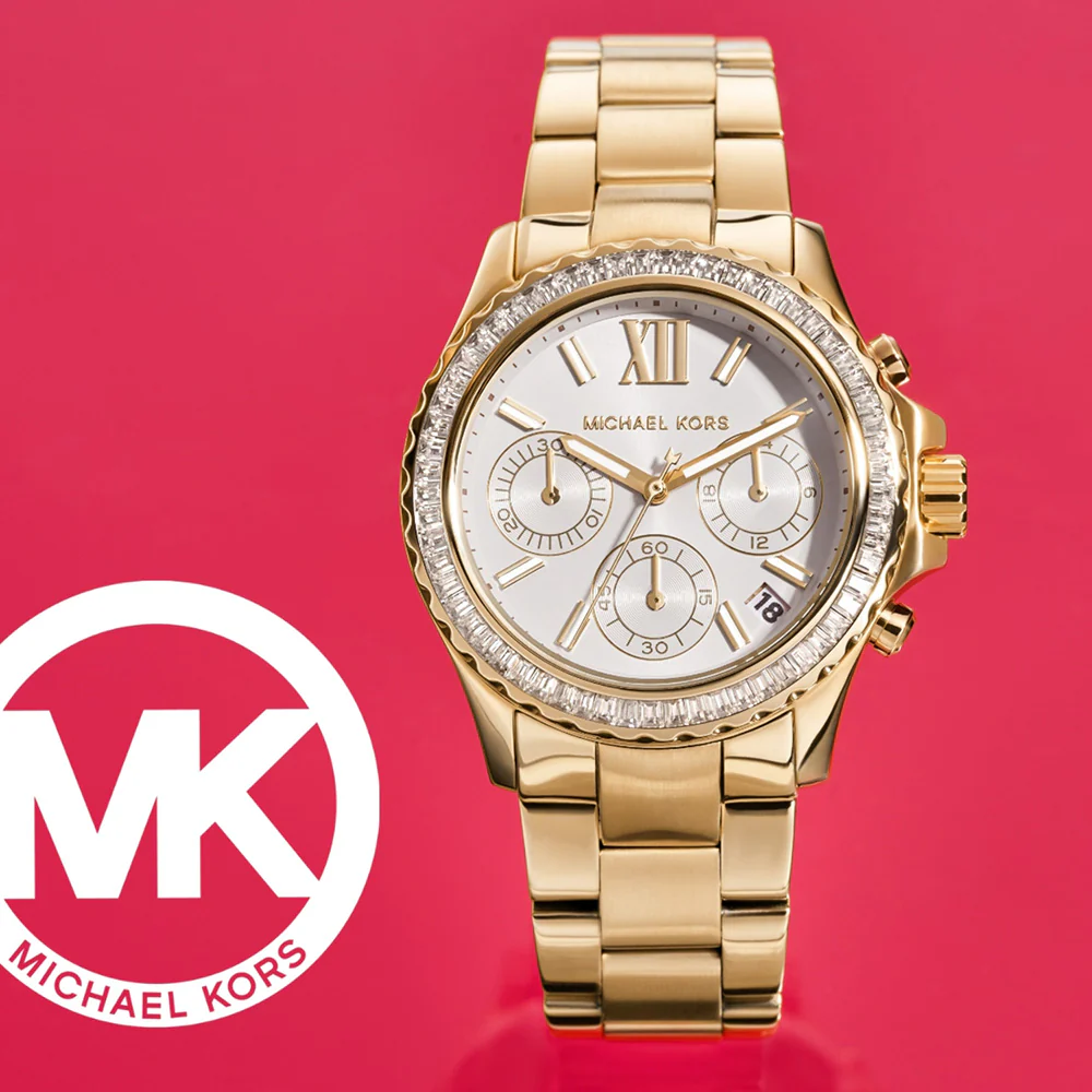 Michael Kors MK7212 Everest Gold Tone Womens Watch - Image 7