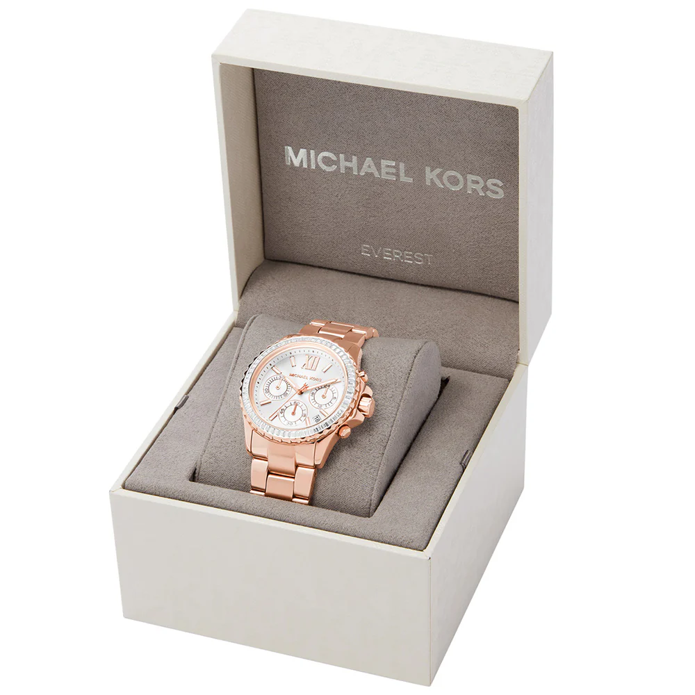 Michael Kors MK7213 Everest Rose Tone Womens Watch - Image 2