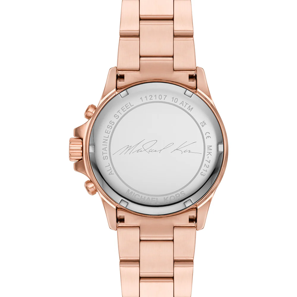 Michael Kors MK7213 Everest Rose Tone Womens Watch - Image 3