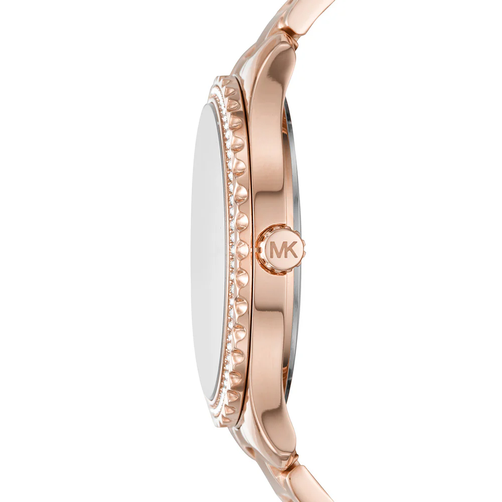 Michael Kors MK7297 Layton Rose Tone Womens Watch - Image 2