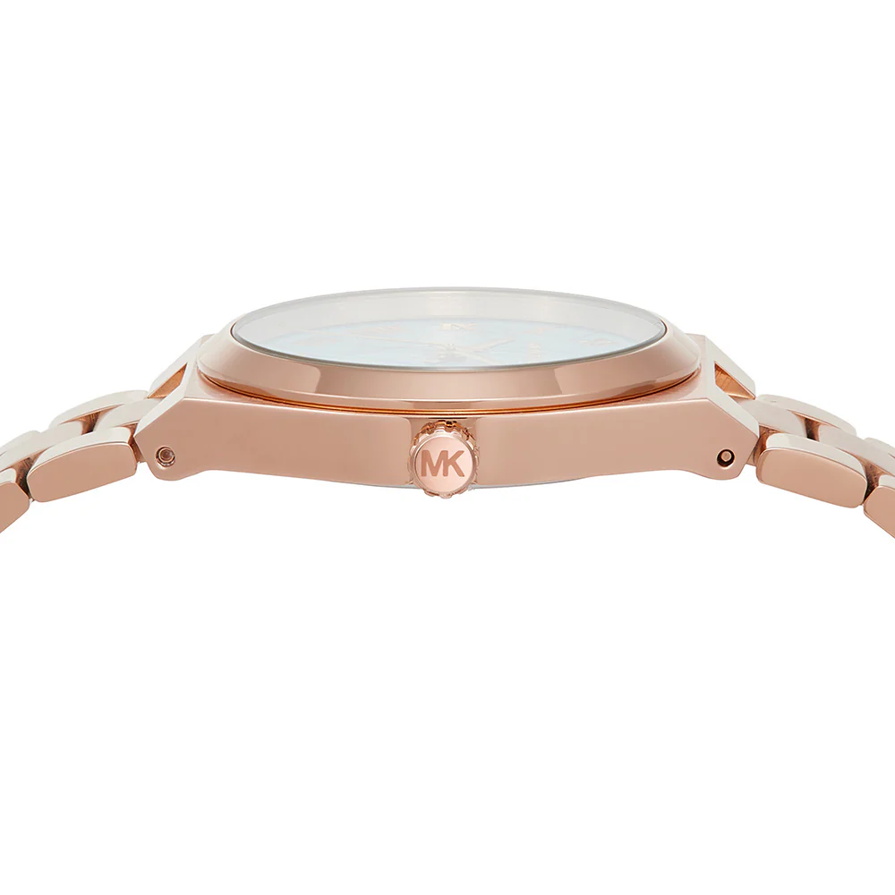 Michael Kors MK7462 Lennox Rose Gold Ladies Watch - Image 5