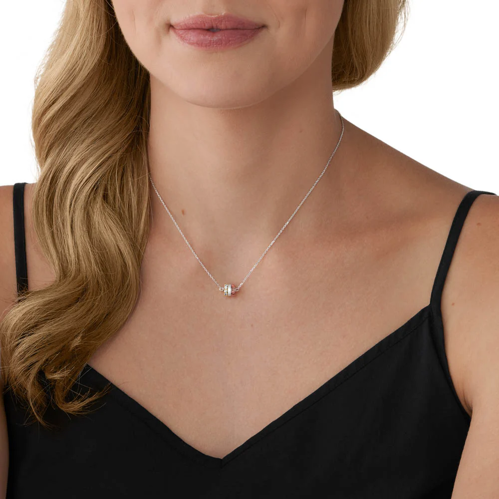 Michael Kors Multi Tone Gold And Rose Gold Plated Sterling Silver Premium Pendant With Chain - Image 5