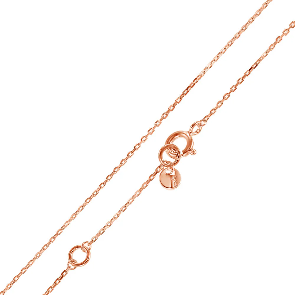 Michael Kors Rose Gold Plated Sterling Silver Premium Tapered Baguette CZ Heart Pendant With Chain - Image 4