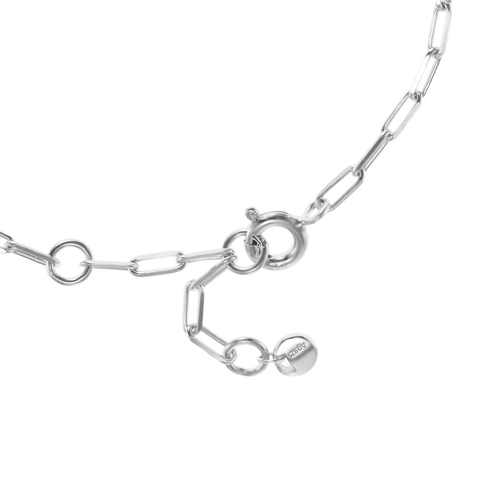 Michael Kors Sterling Silver Premium Pave Empire Link Bracelet - Image 3