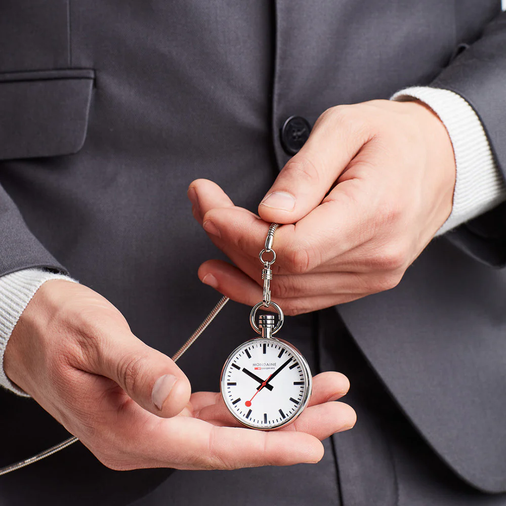 Mondaine A6603031611SBB Pocket Watch - Image 5