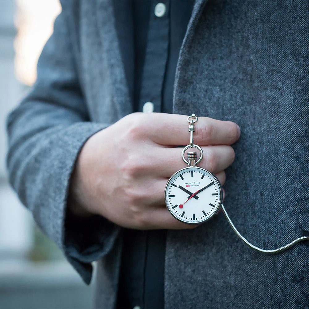 Mondaine A6603031611SBB Pocket Watch - Image 6