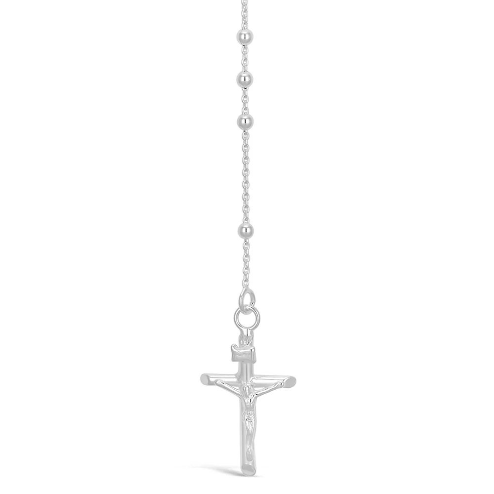 Rosary Bead 45cm Chain with Cross - Image 2