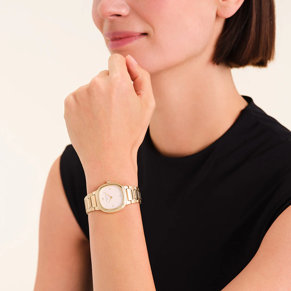 Rosefield Gaia Creme Matte & Gold ORCGSG-OR01 - Image 6