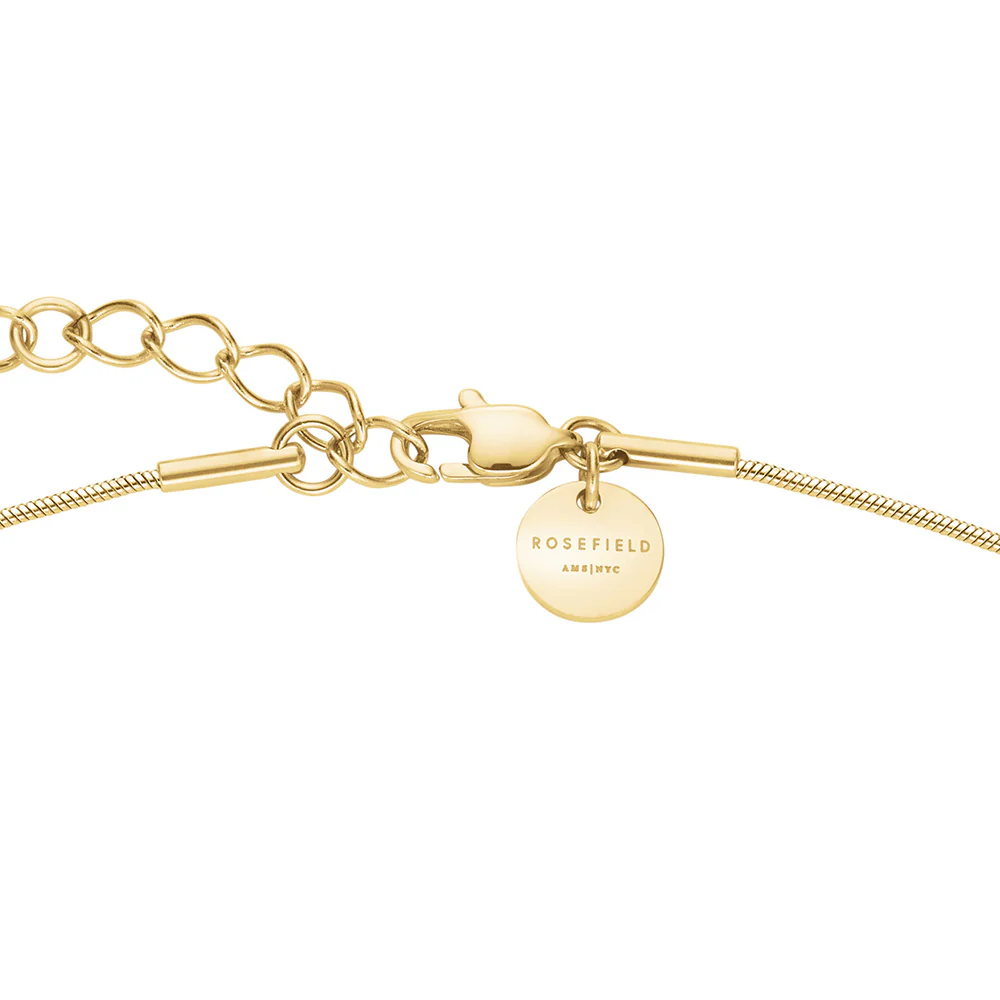 Rosefield Gold Playful Crystals Multi Drops Necklace - Image 5